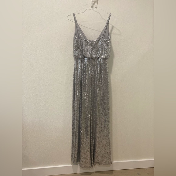 Tadashi Shoji Calypso Sequin Slit Gown - Picture 7 of 8